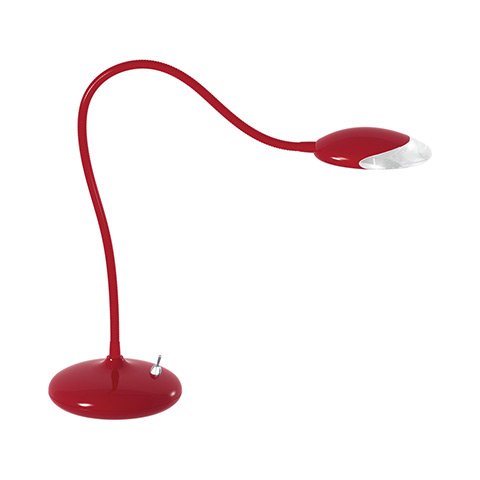 Stolná LED lampa 3W - červená